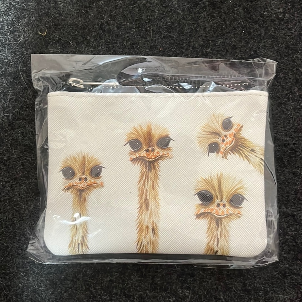 Brand New studio Oh Ostrich Pouch